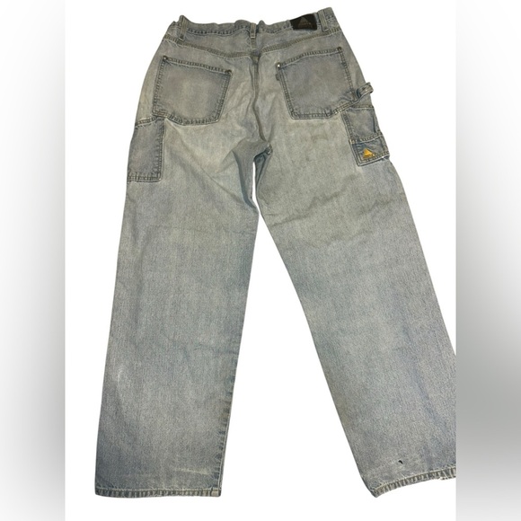 Light Blue Vintage Men’s Levi’s SilverTab Carpenter Jeans - W36 x L32 - Picture 4 of 15